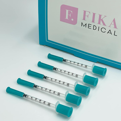 Dx Syringe – Compatible with Daxxify – Box of 100, 0.3ml, 31G x 8mm fixed needle