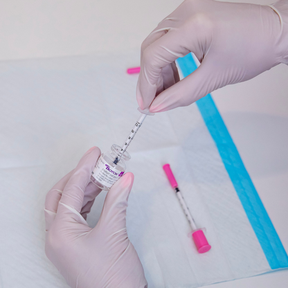 Fika Tox Syringe – Compatible with Botox, Letybo, Nuceiva, Xeomin – Box of 100, 0.3ml, 31G x 8mm fixed needle