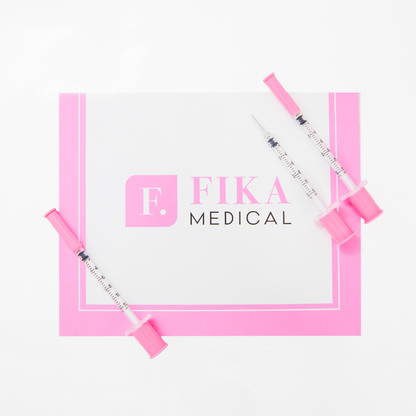 Fika Tox Syringe – Compatible with Botox, Letybo, Nuceiva, Xeomin – Box of 100, 0.3ml, 31G x 8mm fixed needle